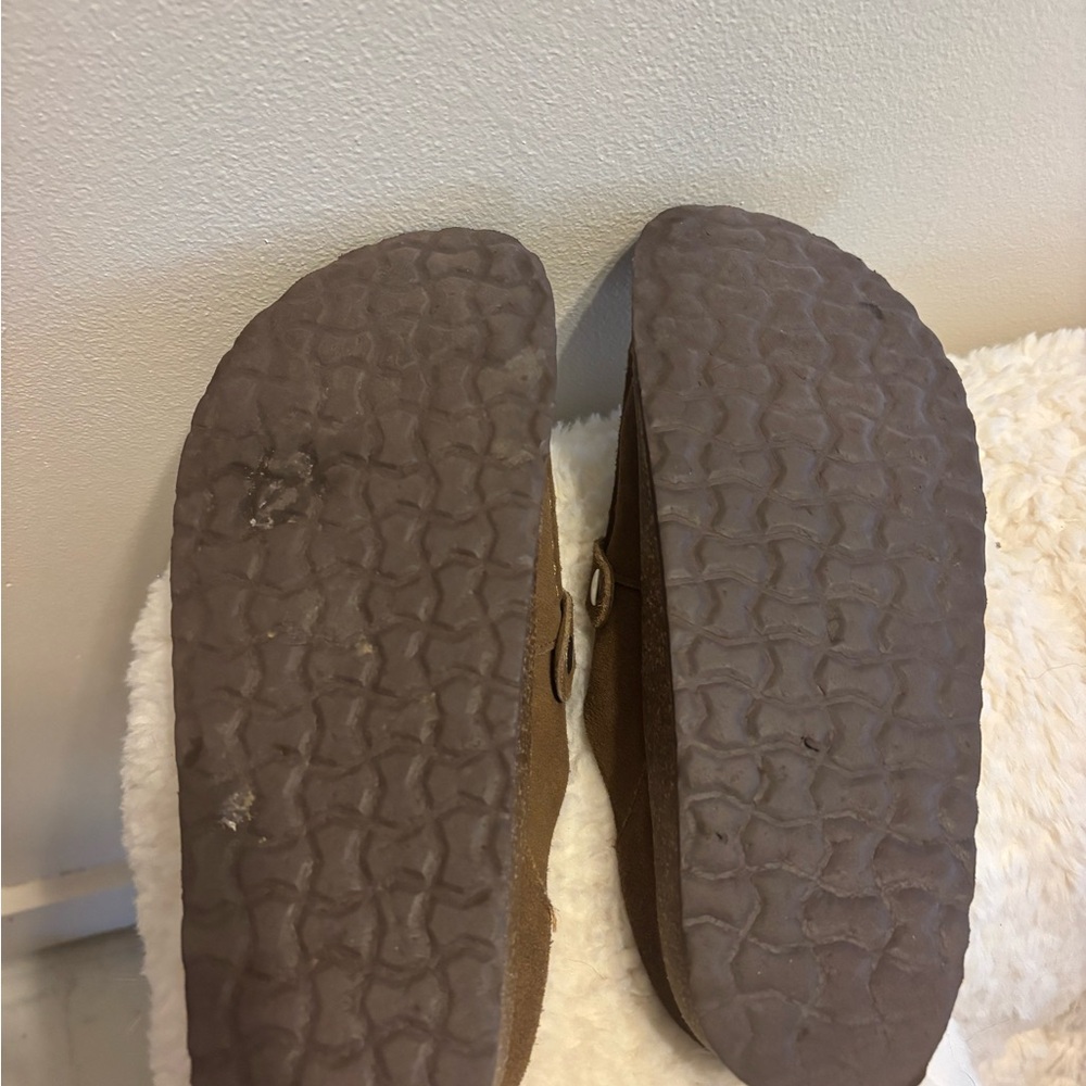 Women's Brown Suede Slip-On Loafers - Picture 5 of 5